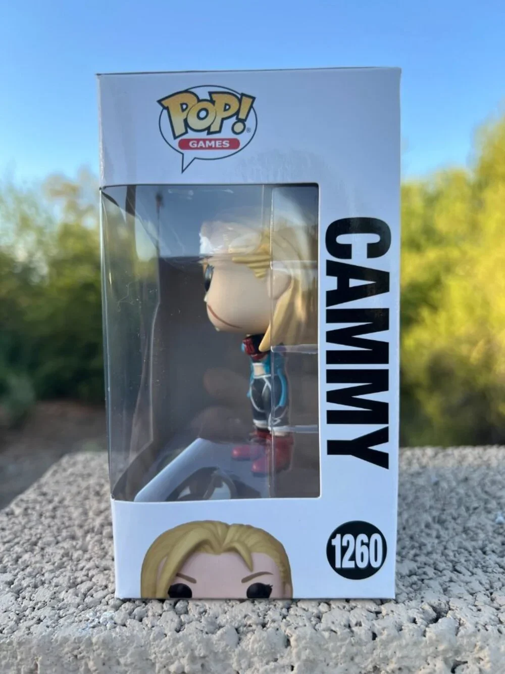 Funko Pop Games - Street Fighter - Cammy (#1260, NEW)